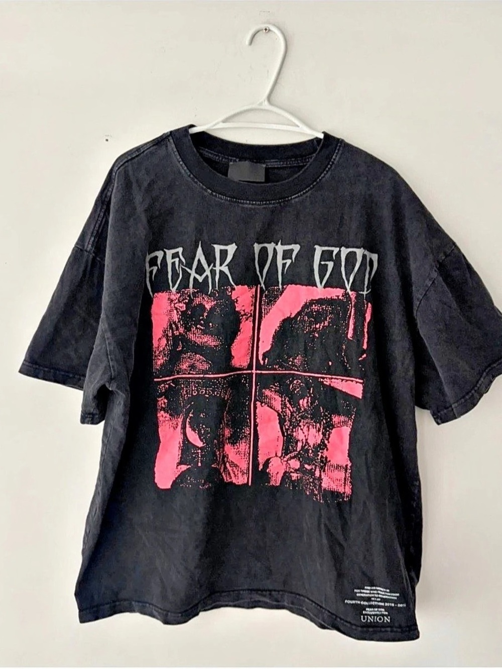 Fear of God Seventh Collection The Sisters of Mercy T-shirt Size XL